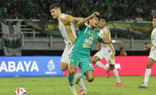 Persebaya vs Dewa United Berakhir 1-1 Sengit