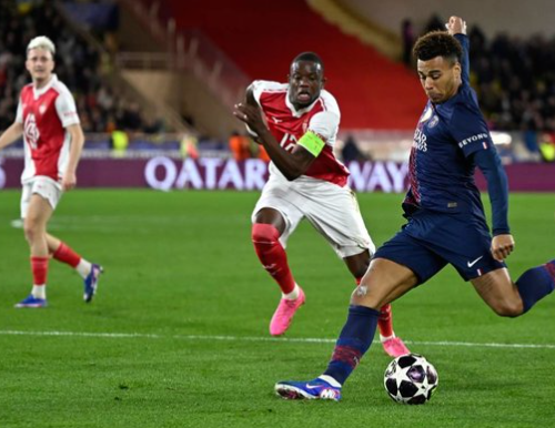 Hasil Akhir Pertandingan Monaco vs PSG
